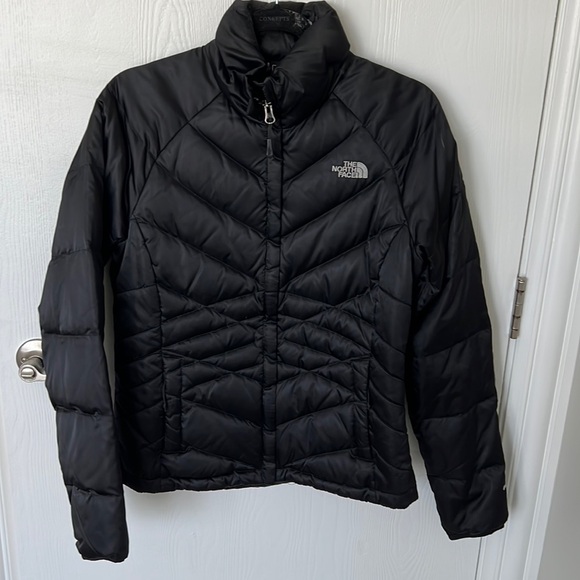 The North Face 167660 Womens Aconcagua Casual Puffer Jacket Black - Picture 1 of 2